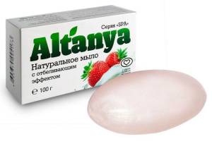 Мыло Алтания с отбеливающим эффектом, 100 г